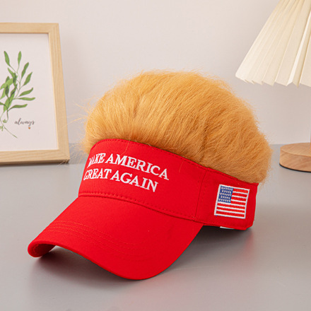 20pcs US election wig cap baseball cap peaked cap