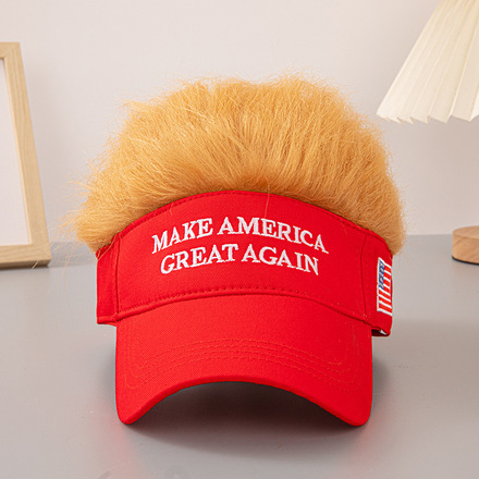 20pcs US election wig cap baseball cap peaked cap