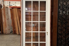 Selling: 15 Lite Interior Door  with 3 Lite Transom