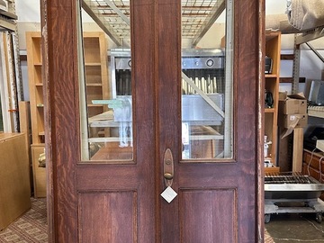 Selling: Antique Oak Entry Doors
