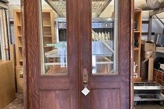 Selling: Antique Oak Entry Doors