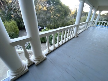 Selling: Columns - Antique Painted Redwood Tuscan Style Columns