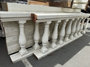 Selling: Solid Old Growth Redwood Balustrades 