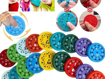 Bulk Lots: Math Fidget Spinners Educational Toys - 90pcs