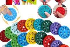 Bulk Lots: Math Fidget Spinners Educational Toys - 90pcs