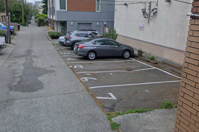 Seattle WA, Reserved Parking Spot Capitol Hill Near Everything
