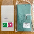 Myydään: iPhone15 plus Wallet case & screen protector film