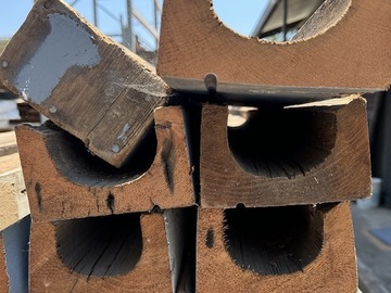 Selling: Redwood gutter