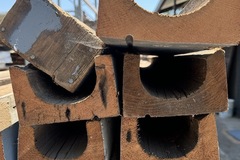 Selling: Redwood gutter