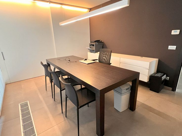 Gebruikte apparatuur: design hanglamp (boven bureau)