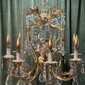 Selling: Antique French Bronze Chandelier