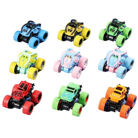 Cross country inertial car rolling car toy car - 12PCS