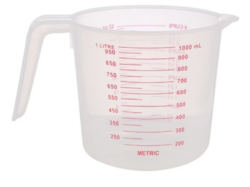 Bulk Lots: 50 Large 4-Cup Capacity Clear Plastic Measuring Cups