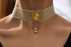 Bulk Lots: 50Pcs Vintage Women's Mesh Lace Necklace