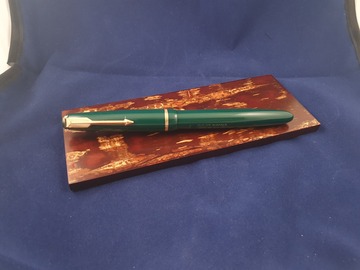 Renting out: Parker Duofold (1950s) Junior in green (M nib with some flex)