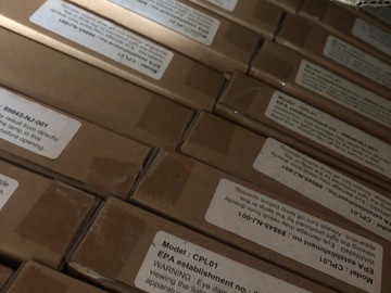 Bulk Lots: A case of 60 Hand Sanitizer AV lights 