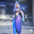 Selling with online payment: Overwatch Atlantic Mercy full set glowing cosplay 