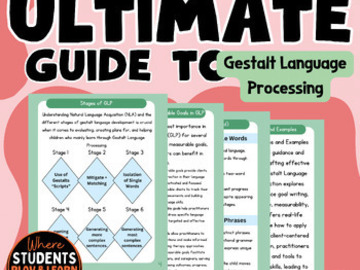 Digital Resource: The ULTIMATE Guide to Gestalt Language Processing | Handout | NLA