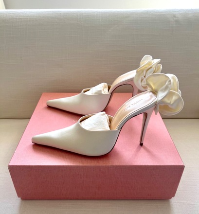 Magda butrym bow mules hotsell