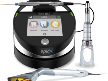 Gebruikte apparatuur: Biolase EPIC X Diode Laser System