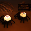 Bulk Lots: Halloween Spider Back Eye Pearl Candle Lights - 24pcs