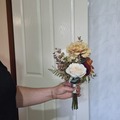 Selling: Amber Faux Silk Flowers