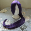 Selling with online payment: Plum Purple Long Silky Wig