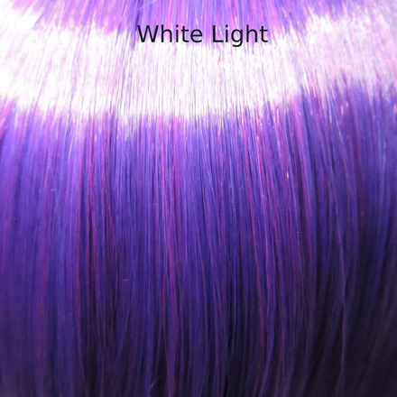 Plum Purple Long Silky Wig