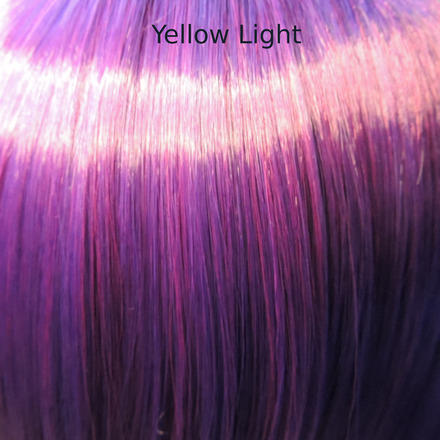 Plum Purple Long Silky Wig