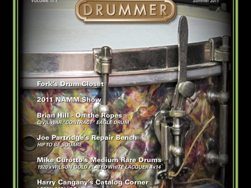Selling with online payment: Not So Modern Drummer back issue 17.1 Summer 2011