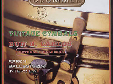 Selling with online payment: Not So Modern Drummer back issue #12.6 Fall/Winter 2003