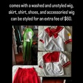 Selling with online payment: VALAC CLARA FULL COSPLAY - LIGHTLY USED