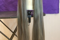 Selling with online payment: Long Dark Grey Arda Le Tigre Wig