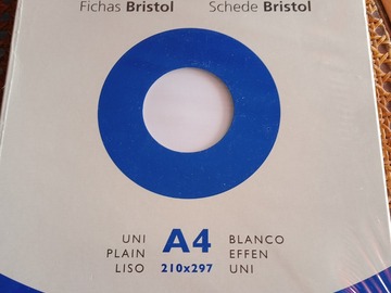 Vente: Fiches bristol Exacompta format A4 - Neuves