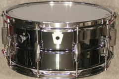 Selling with online payment: SOLD 1990s Ludwig 6 1/2 x 14 Black Beauty bronze shell snare drum