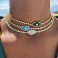 Selling with online payment: Eye necklace, jewelry 