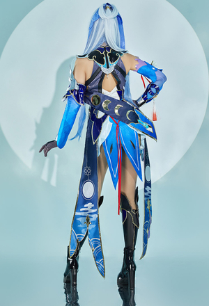 Honkai: Star Rail Jingliu Cosplay Costume and wig