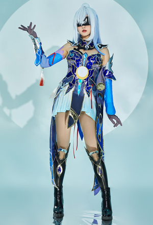 Honkai: Star Rail Jingliu Cosplay Costume and wig