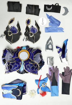 Honkai: Star Rail Jingliu Cosplay Costume and wig