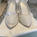 Selling: Bella Belle Unworn Lace Heels 