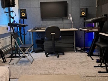 Renting out: Työtila/musiikkihuone/studio