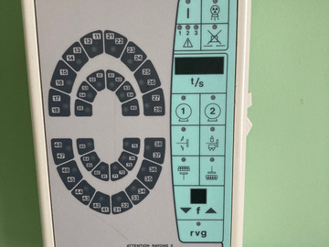 Gebruikte apparatuur: Trohy Trex ccx digital