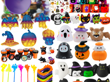 Bulk Lots: Halloween gift combination toy set stress relief toys - 5pcs