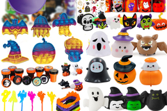 Bulk Lots: Halloween gift combination toy set stress relief toys - 5pcs