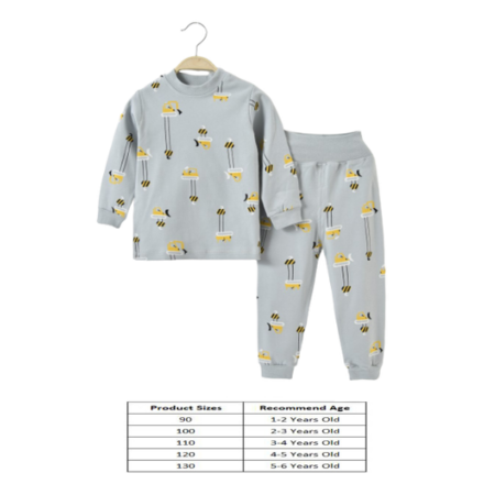 100 SETS - CHILDREN'S CLOTHES 2-PC SET 1-6 YEARS