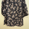 Selling: Sylvester - navy floral blouse