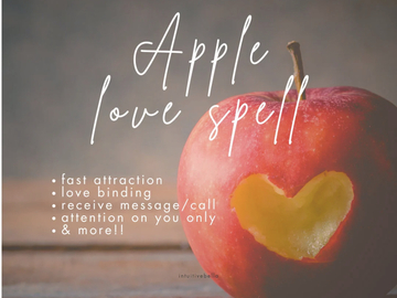 Selling: Full moon special ..Apple love spell /attract specific person