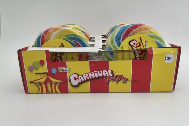 24 Count Carnival giant Lollipops 
