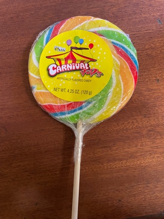 24 Count Carnival giant Lollipops 