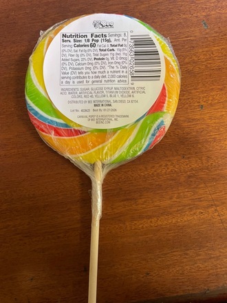 24 Count Carnival giant Lollipops 